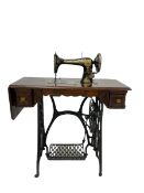 Singer treadle sewing machine