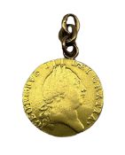 George III 1789 gold spade guinea coin