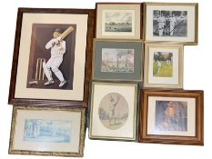 After Sarah Blakey (British 20th century): Cricketer