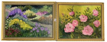 Megan Brown (British 20th century): Roses