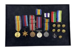 World War I War Medal to Gnr W Cullen R.A. 103569. Victory Medal to Gnr J J Collingwod R.A. 84285