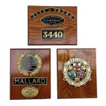 Three Railway crests produced by Friends of the National Railway Museum: 'City of Truro'