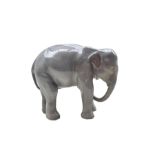 Royal Copenhagen porcelain Elephant no. 501 designed by Theodor Madsen H17.5cm
