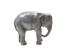 Royal Copenhagen porcelain Elephant no. 501 designed by Theodor Madsen H17.5cm