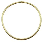 14ct gold invisible link necklace