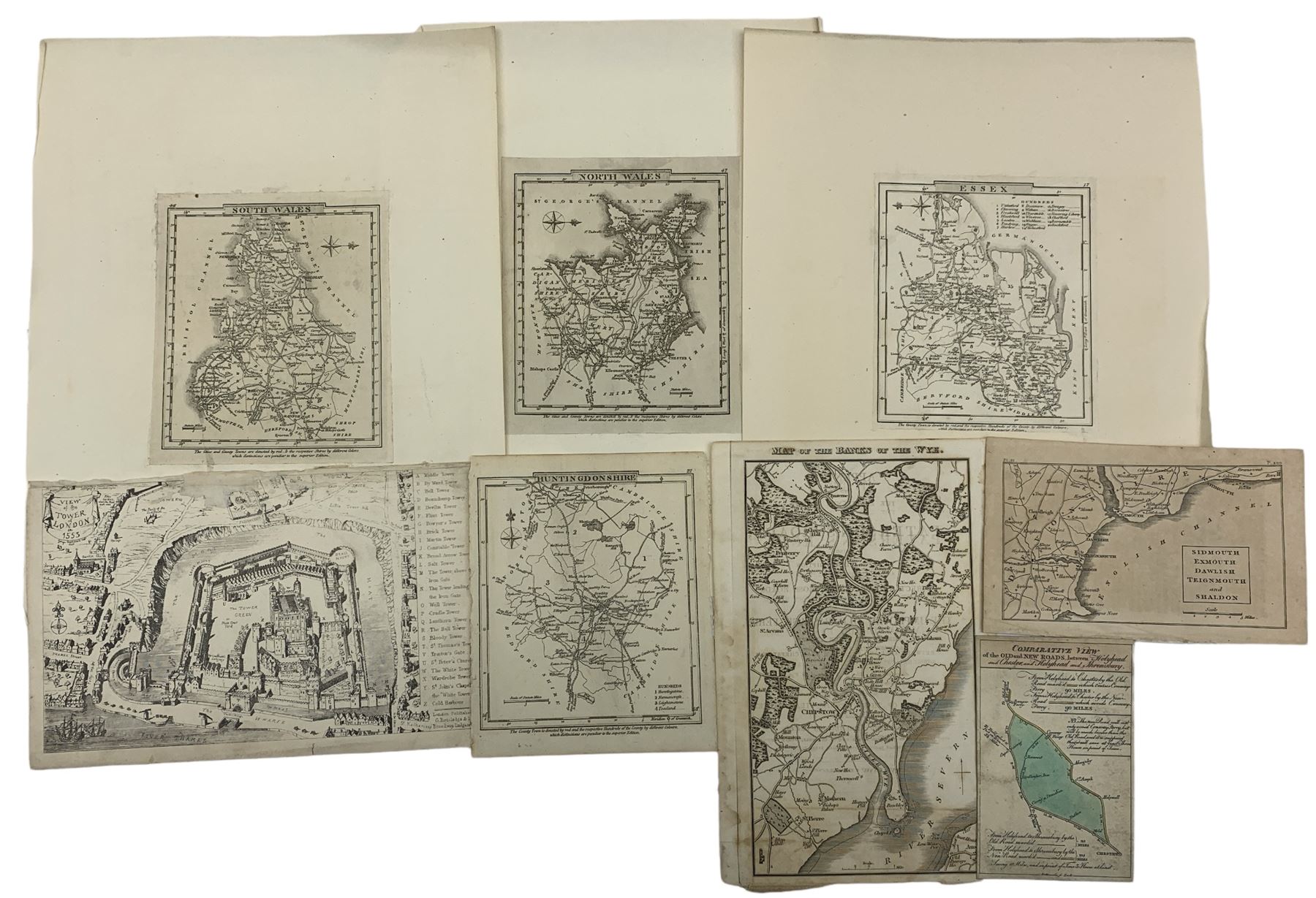 Joseph Mutlow (British fl. 1795-1834): 'A Plan of the Ellesmere Canal' and 'A Plan of the Canal from - Image 2 of 2