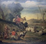 Dutch School (18th century): Pastoral Scene