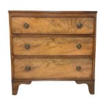 George III mahogany chest