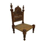 Indian style hardwood chair