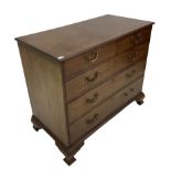 19th century mahogany chest