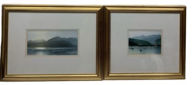 Malcolm Butts (Scottish 1943-2009): 'Brodick Bay' and 'Arran'
