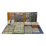 Coins and cigarette cards