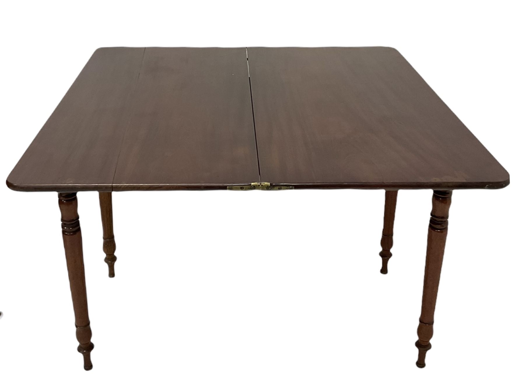 19th Century mahogany tea table - Image 2 of 5