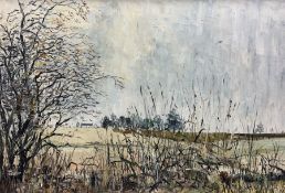 K Taylor (British 20th century): Norfolk Landscape