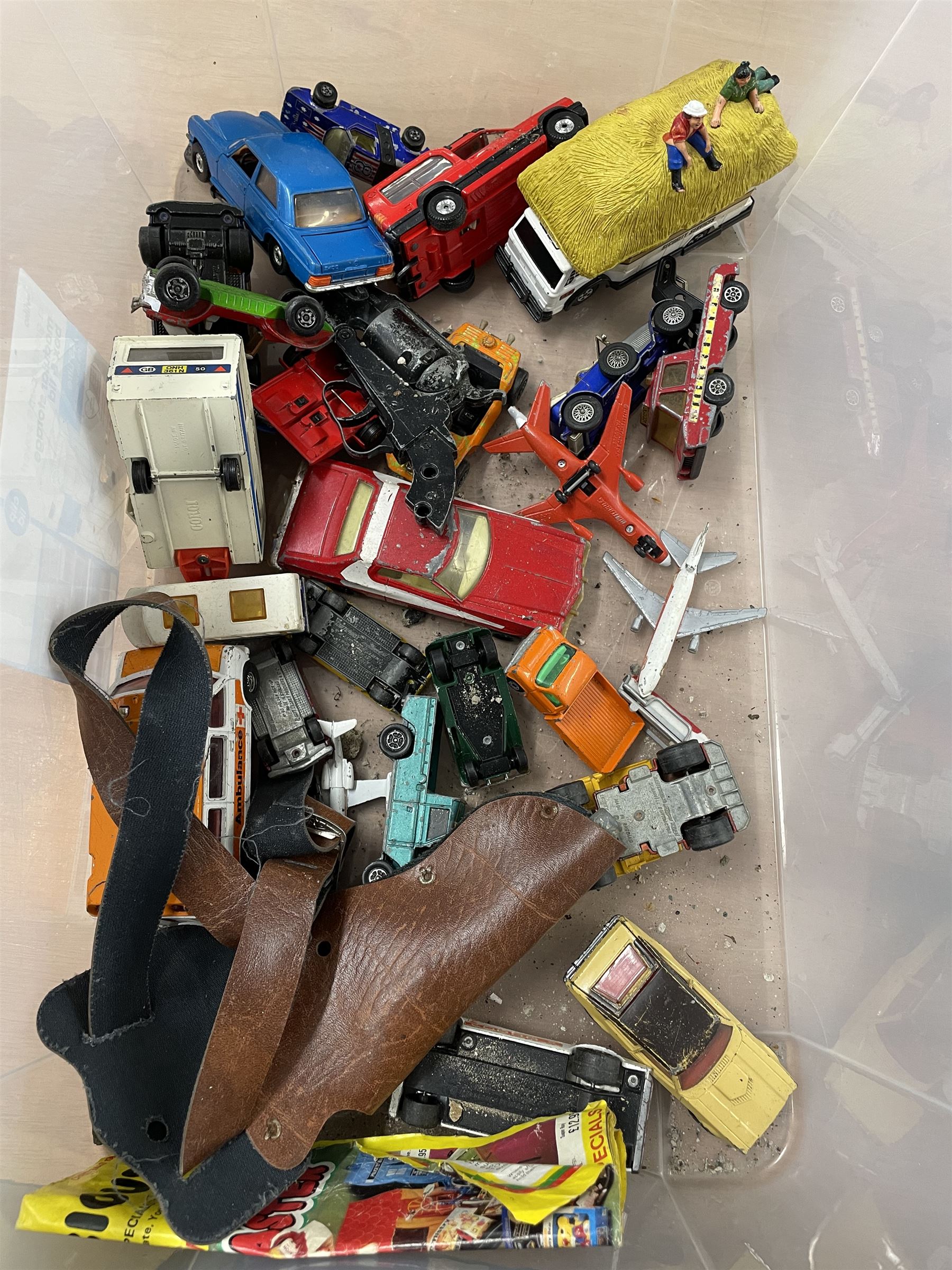 Collection of diecast vehicles and models including Matchbox Super Kings K-65 Plymouth Trail Duster - Image 2 of 2