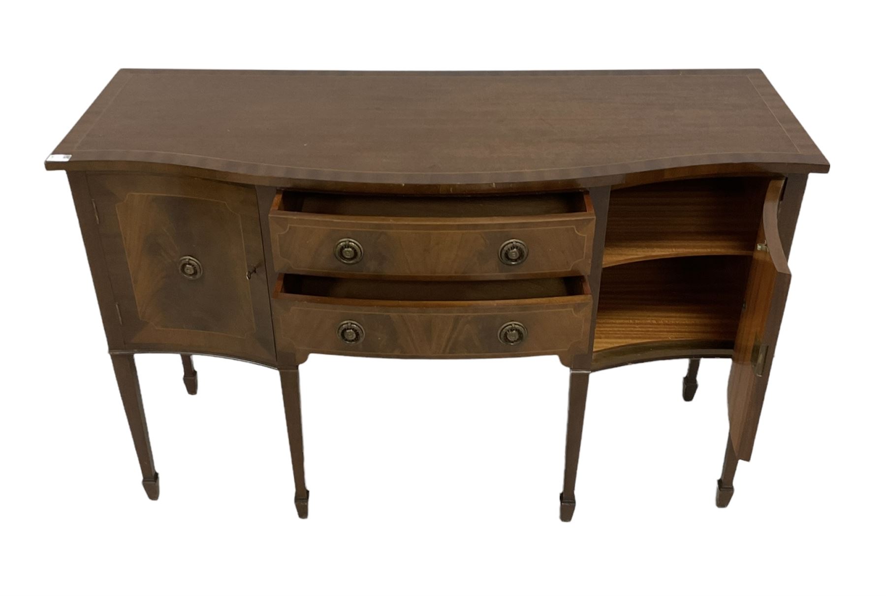 Georgian style mahogany sideboard - Image 2 of 2