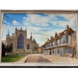 F Chilton (British 20th century): York Minster with Tea Rooms and Landscapes Scenes