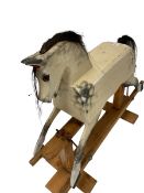 Freeway - rocking horse on a pine rocking base