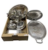 Silver-plated trays