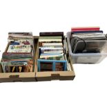 Various cookery and sewing books & magazines etc in two boxes