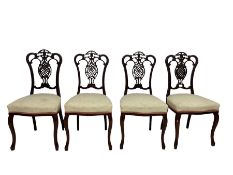 Set of four reproduction chairs