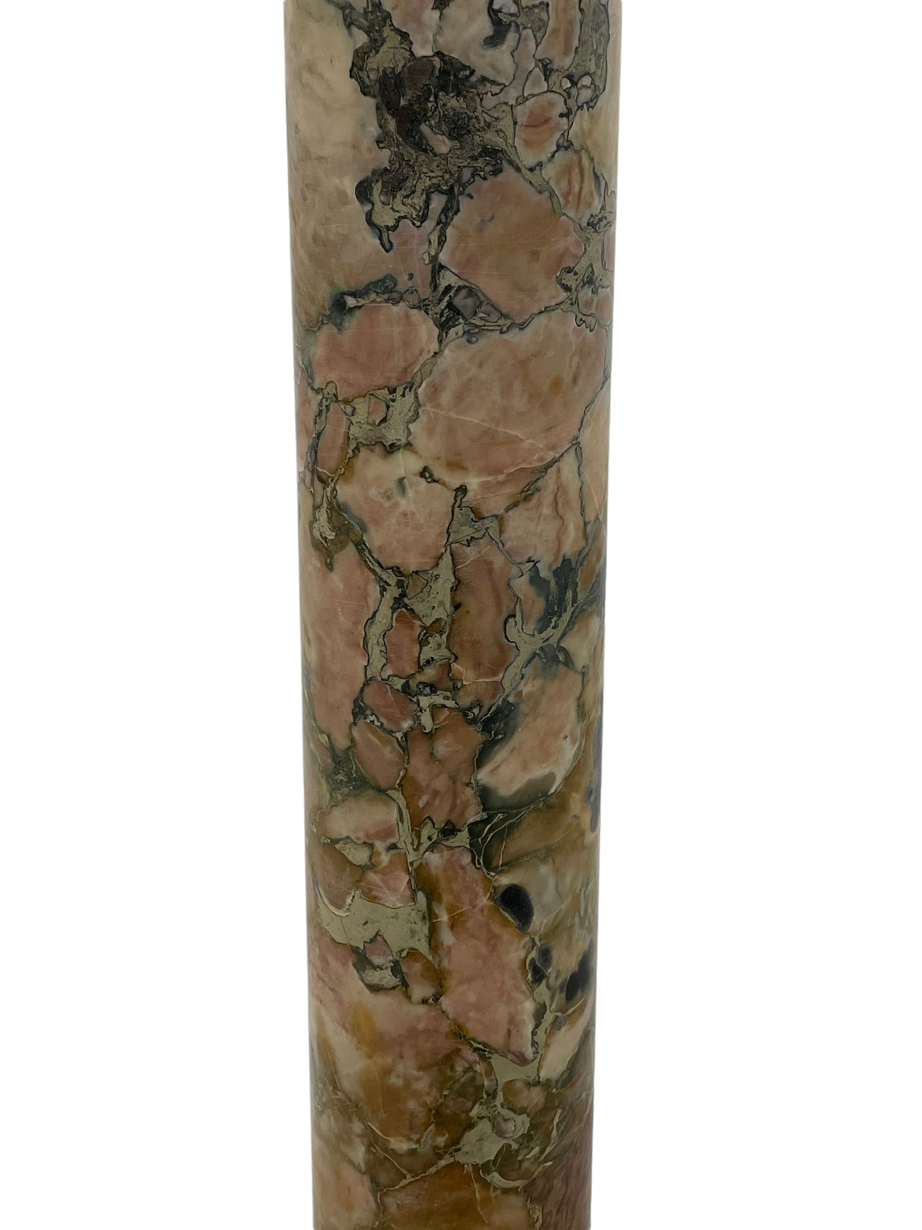 19th century marble torchere - Image 3 of 4