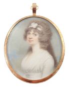 Henry Bone RA (British 1755-1834) Portrait miniature upon ivory