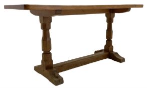 'Beaverman' oak coffee table