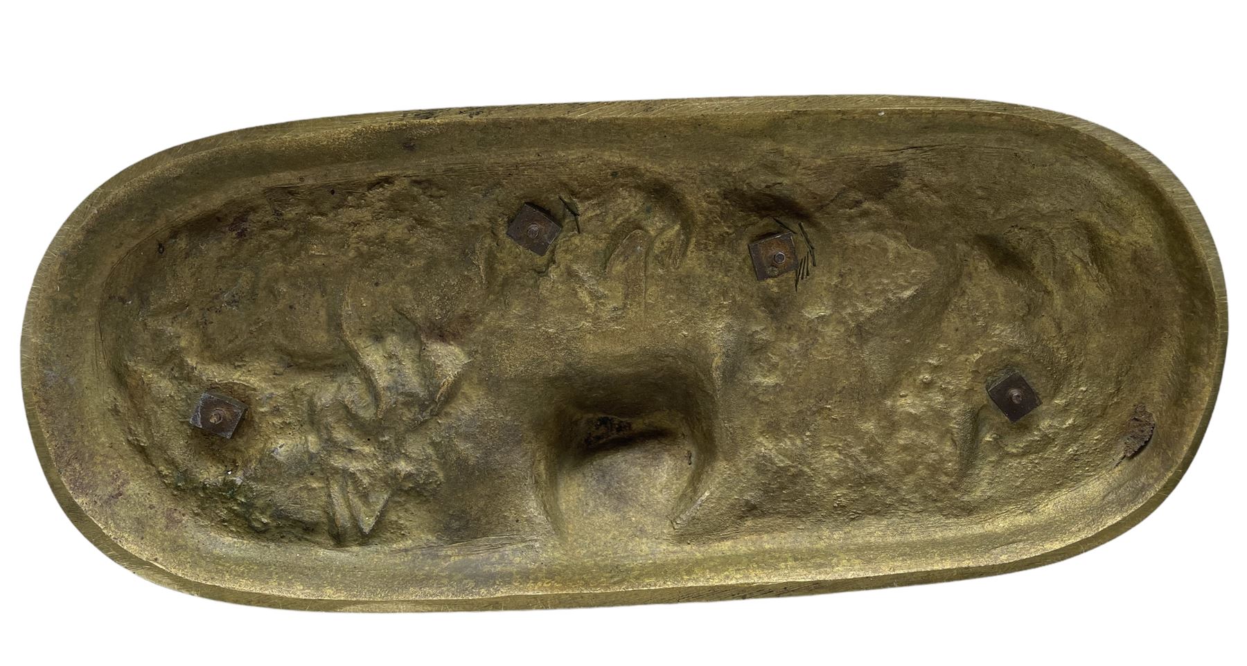 Arthur Waagen (German 1833-1898): Bronze of the Bloodhound 'St Hubirt' (sic) the base inscribed '1er - Image 3 of 4