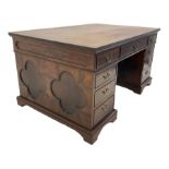 19th century and later mahogany partners desk