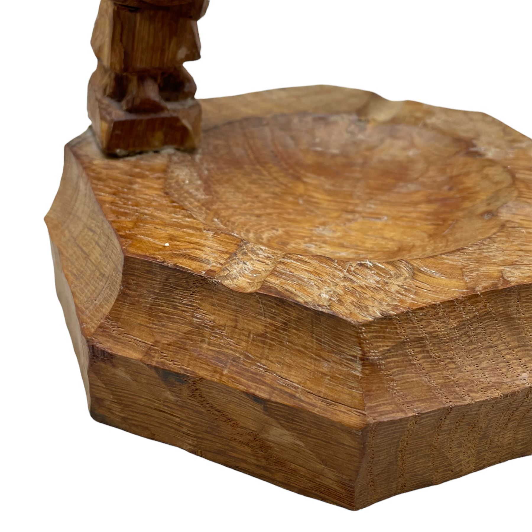 'Gnomeman' oak ashtray - Image 2 of 5