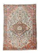 Persian pale ground rug