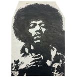 Pete (Peter) Marsh (British 1945-): Jimi Hendrix