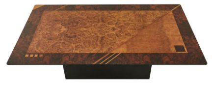 Miniforms - Art Deco design rectangular coffee table
