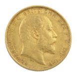 King Edward VII 1906 gold full sovereign coin