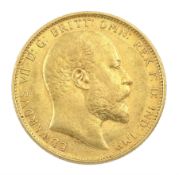 King Edward VII 1903 gold full sovereign coin