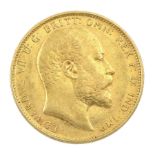 King Edward VII 1903 gold full sovereign coin