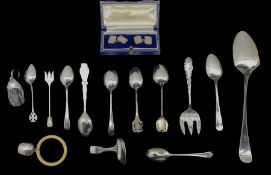 George III silver fiddle pattern caddy spoon Birmingham 1817 maker Joseph Willmore