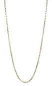 Early 20th century 9ct gold link necklace