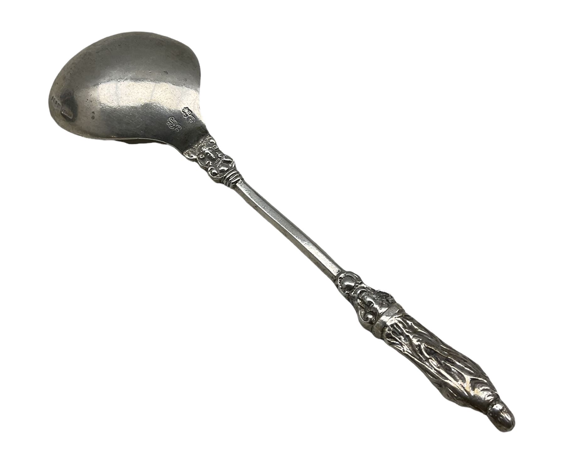 Pair of silver Apostle spoons - Image 2 of 7