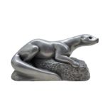 'The Fisher Collection' silvered model of an Otter by Richard Fisher