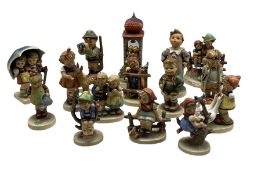 Collection of Goebel figures including Whitsuntide