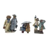 Lladro Gres figure 'Off to School' No2242 H28cm