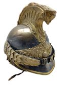 French Model 1874 Cuirassier helmet with steel skull