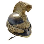 French Model 1874 Cuirassier helmet with steel skull