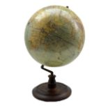 Phillips 14 Inch Terrestrial Globe by George Philip & Son Ltd for the London Geographical Institute