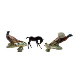 Beswick model of a Pheasant flying upwards No849