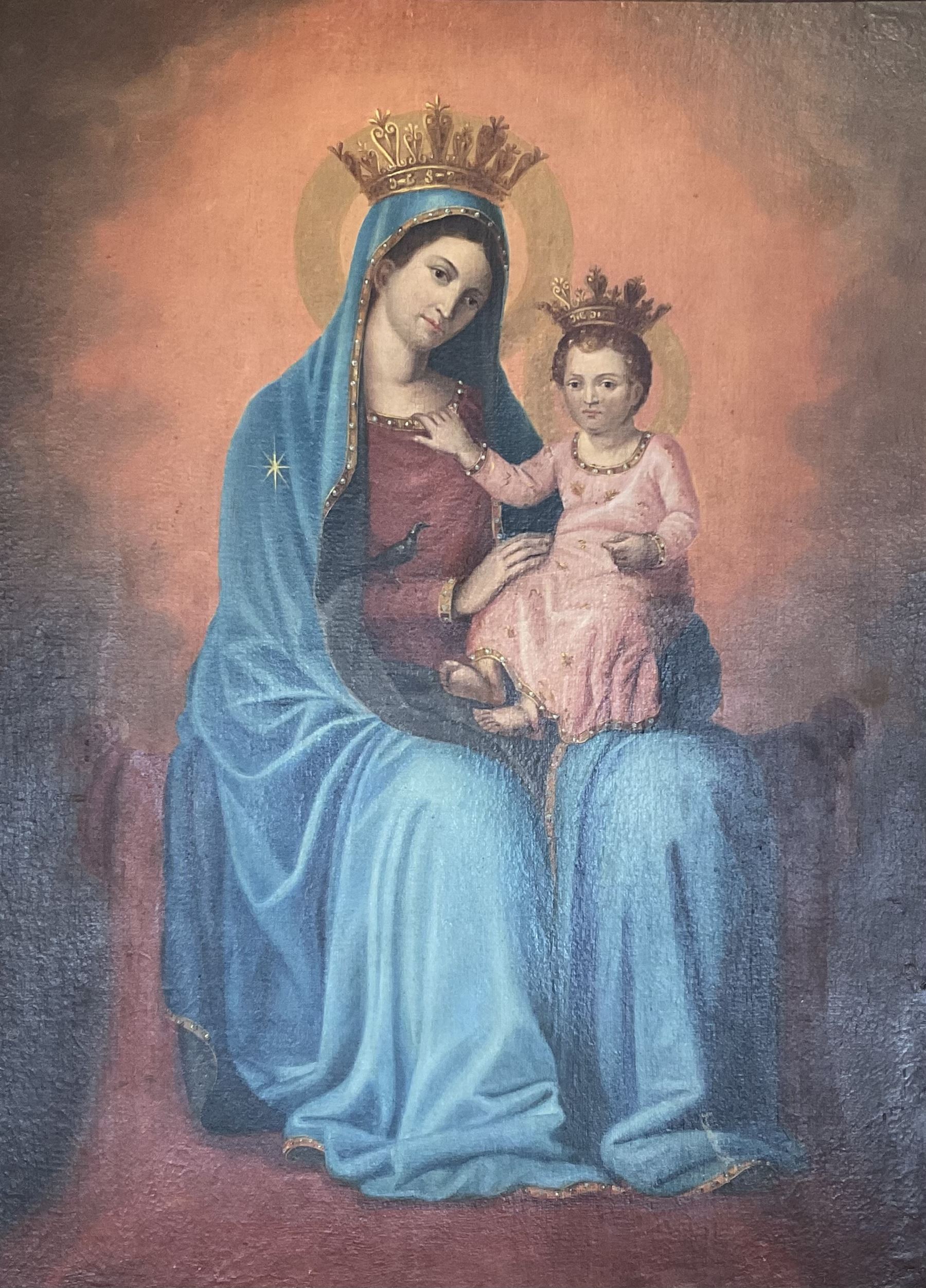 Continental School (18th/19th century): Our Lady of Graces - Madonna and Child