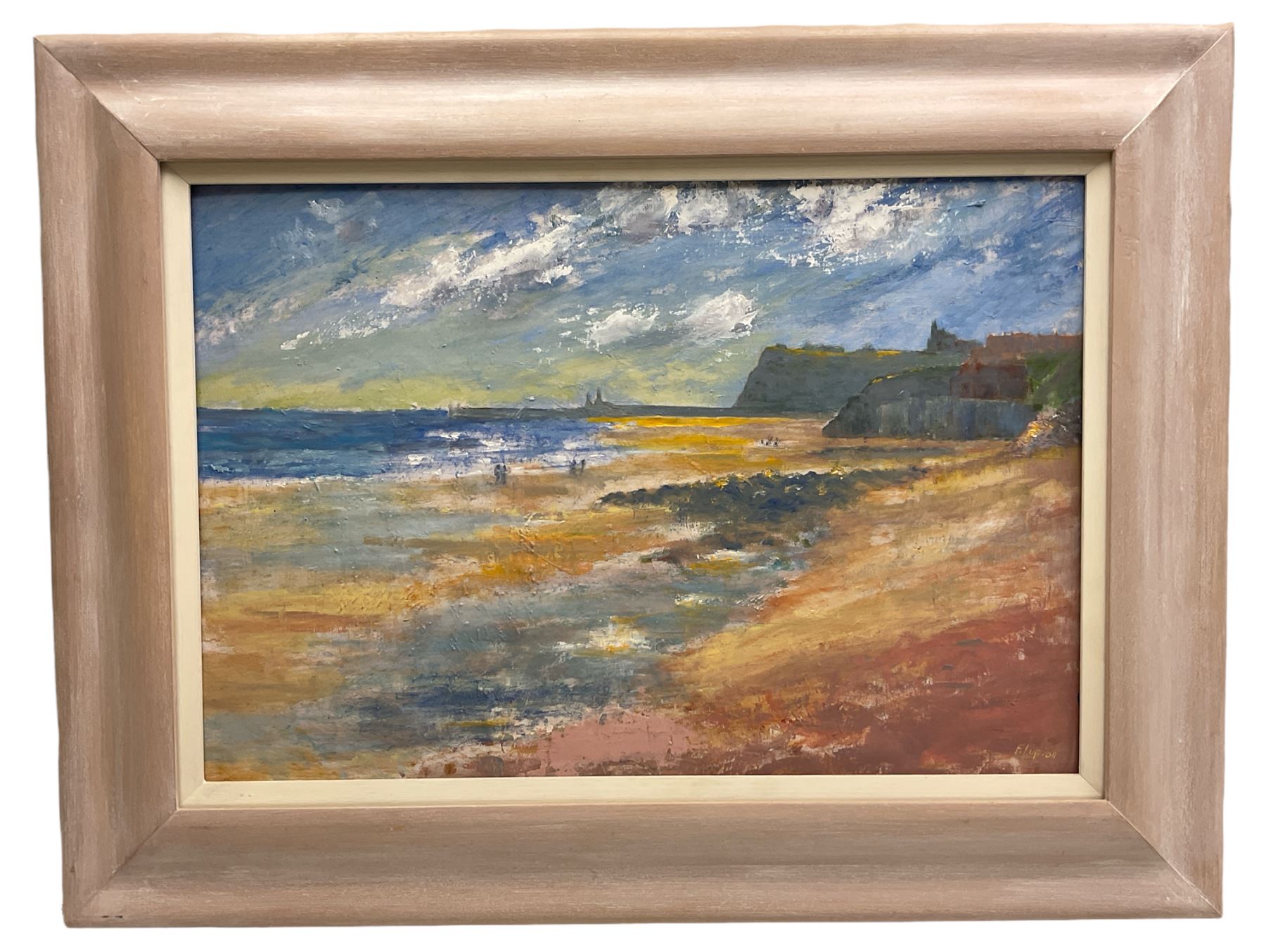 Frank Lupton (British Contemporary):'Summer Breeze from Upgang' - Whitby - Image 2 of 4