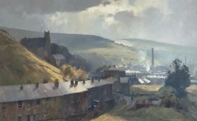 Trevor Chamberlain (British 1933-): 'In a Lancashire Valley'